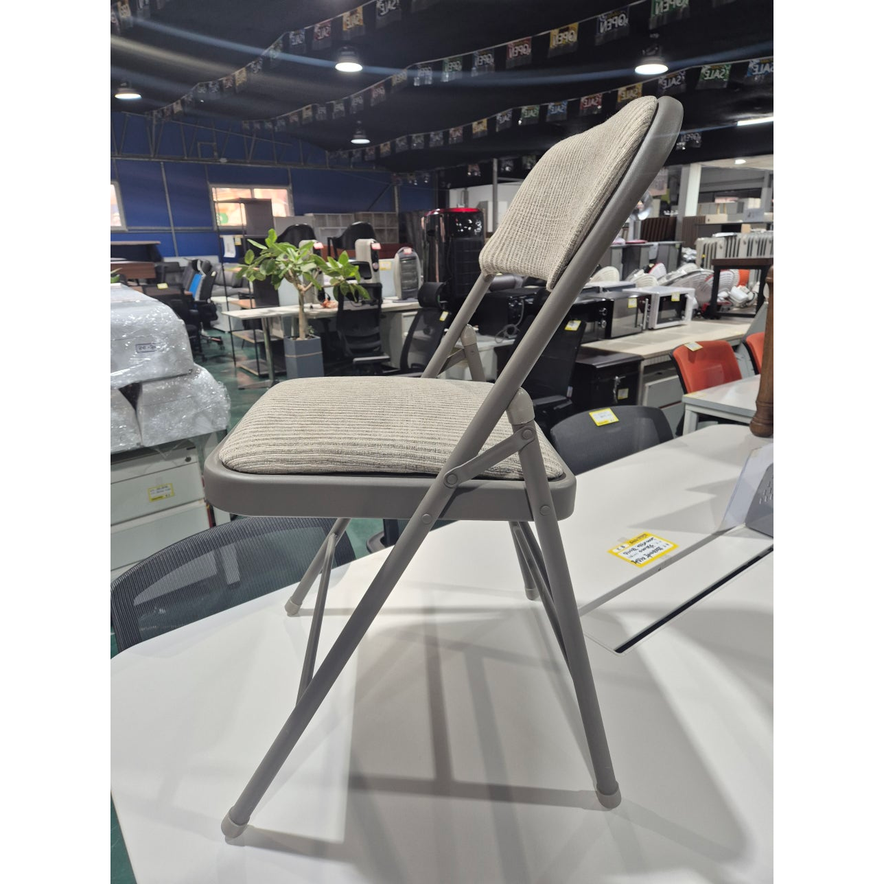 패브릭 접의자 대량입고 60개