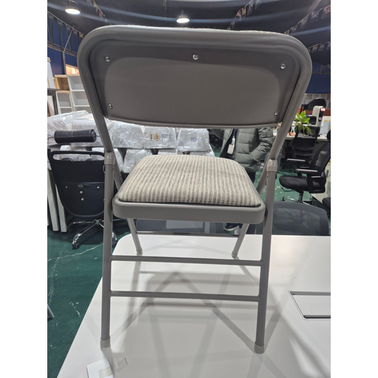 패브릭 접의자 대량입고 60개