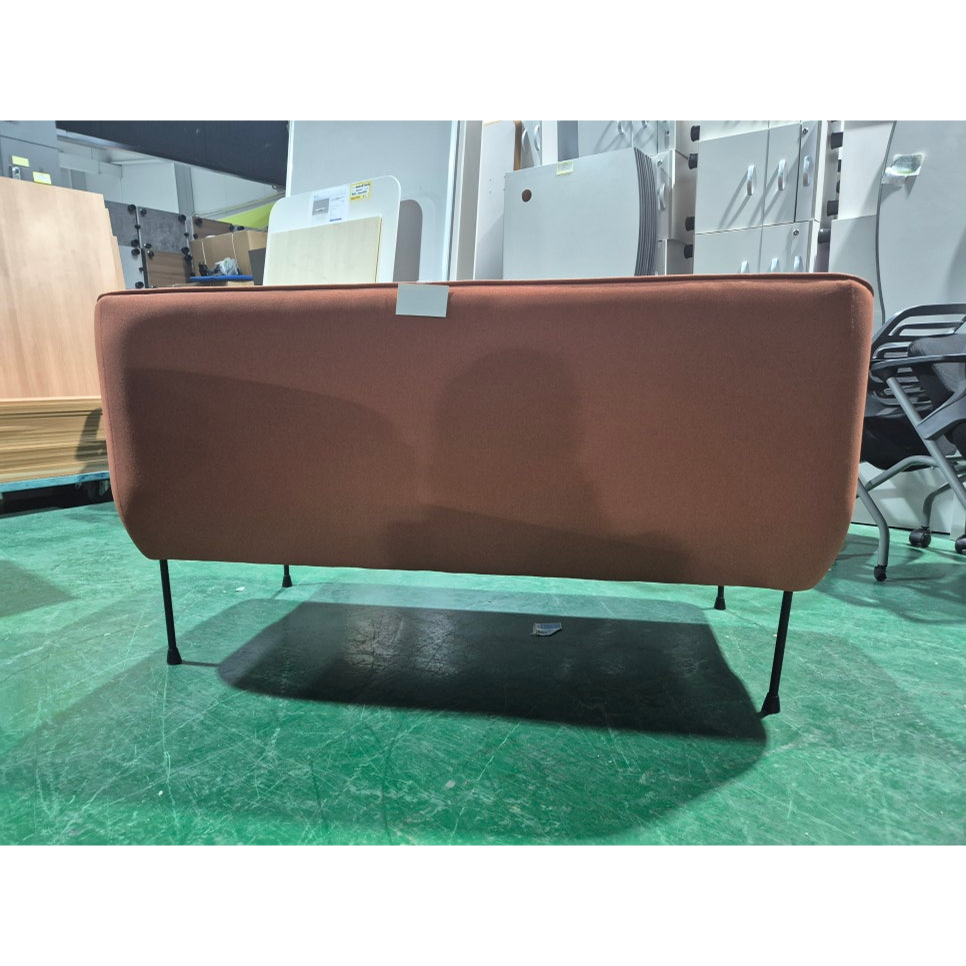 2인용 패브릭 소파 / 살구