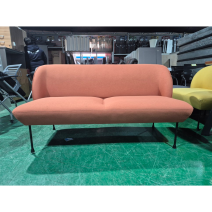 2인용 패브릭 소파 / 살구