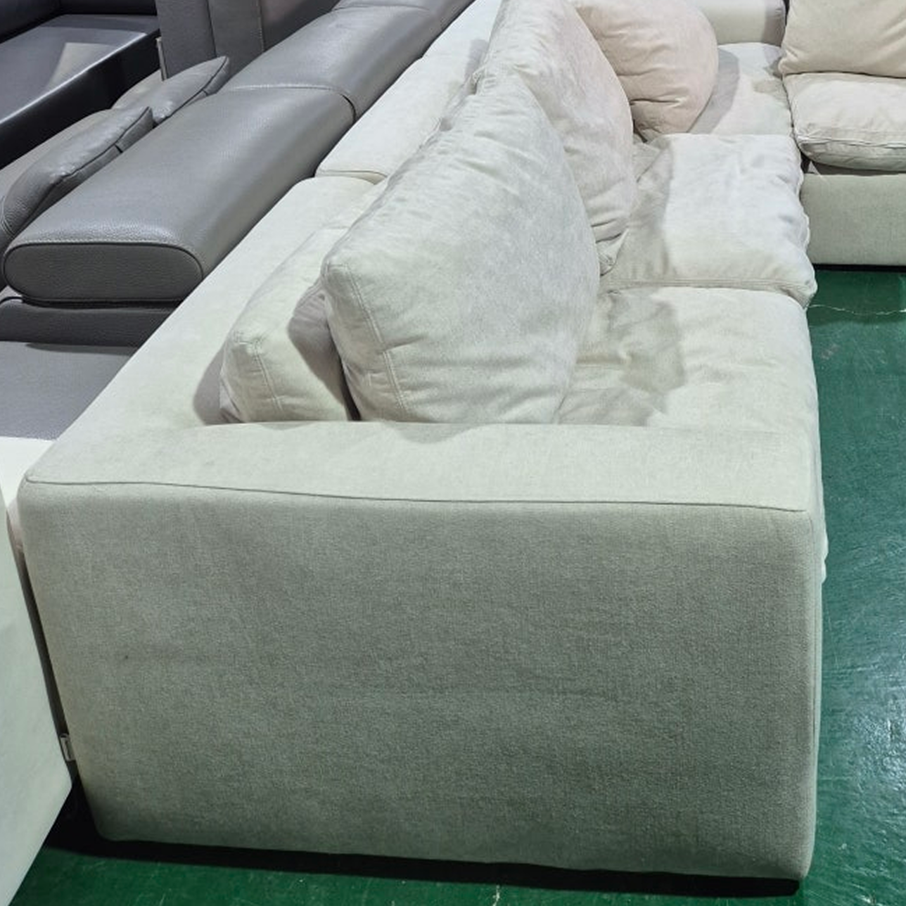 [한샘] 3인 포네블릭 패브릭 소파