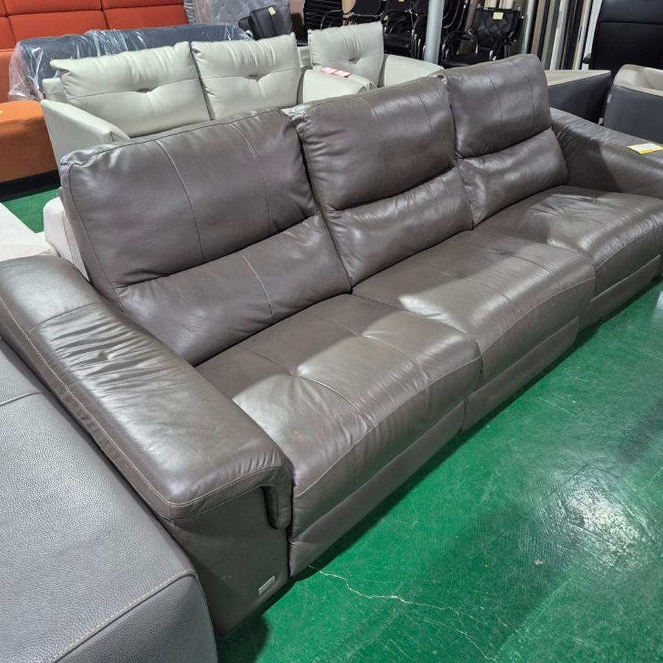 [한샘] 3인용 리클라이너 소파 (막재고)