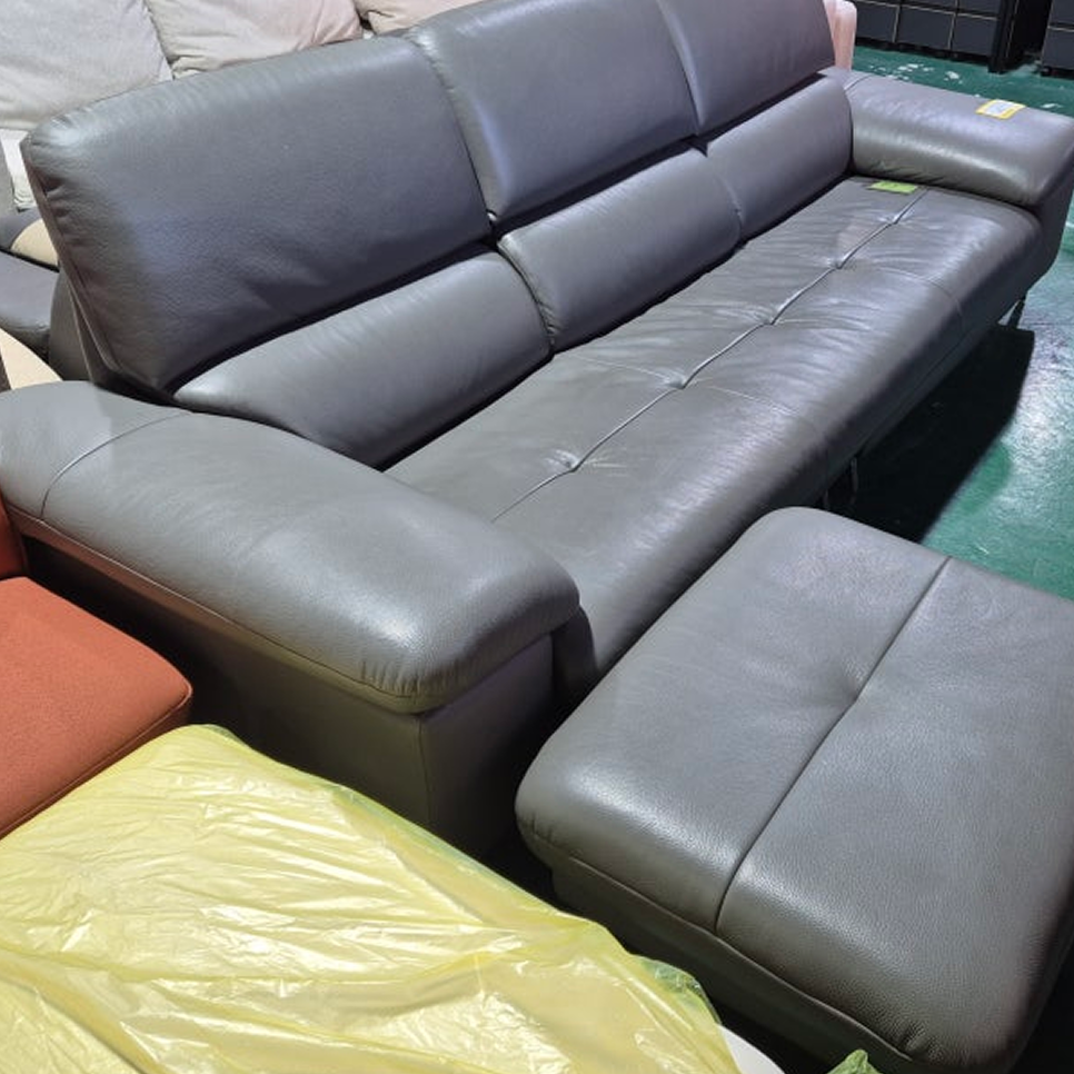 [자코모] 3인용 소파 + 수틀 세트