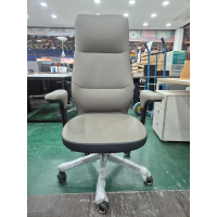 [신품] 파트너 중역의자 / 그레이+베이지